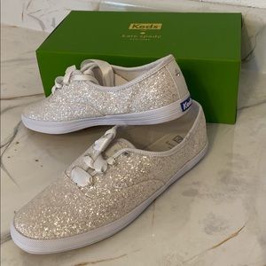 keds x kate spade new york champion glitter sneakers